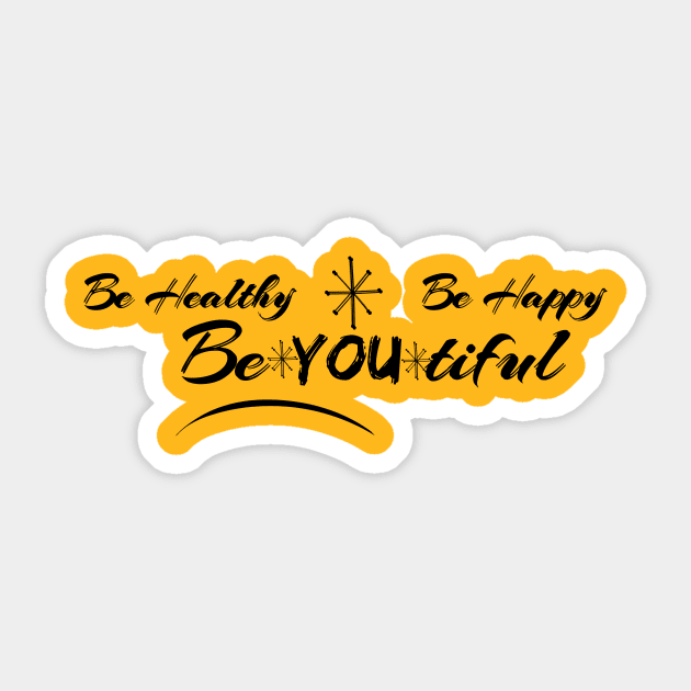 BeYOUtiful Sticker by StyledBySage